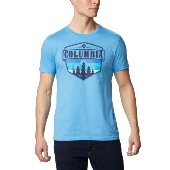 Columbia T-Shirt Heren, Switchback Blauw, 62SQLEHJG